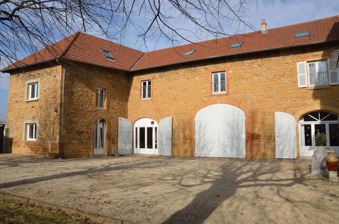 Chambre D'Hotes Le Jardin Des Pierres Dorees Marcy Exterior foto